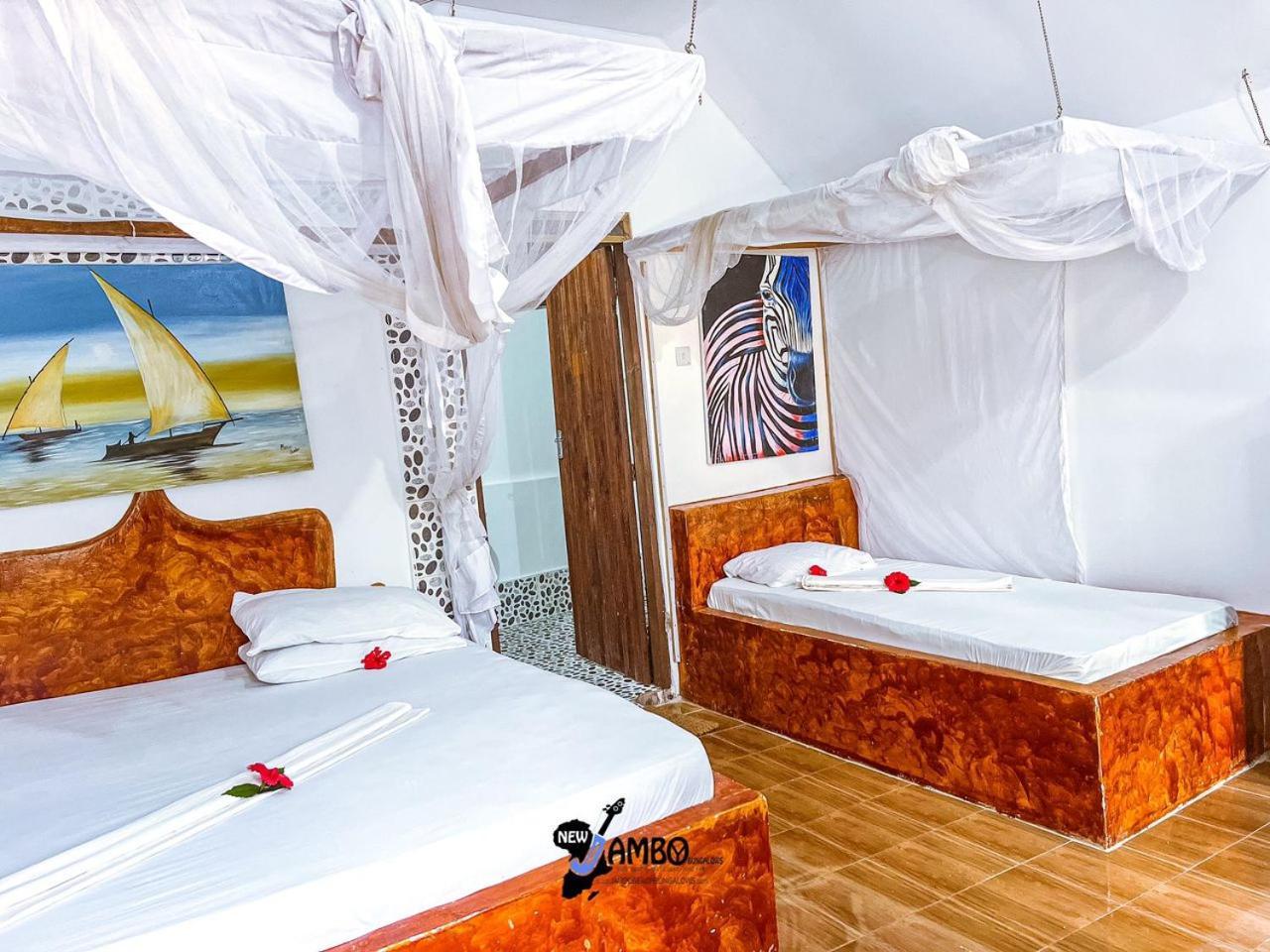 New Jambo Bungalows Paje Eksteriør billede